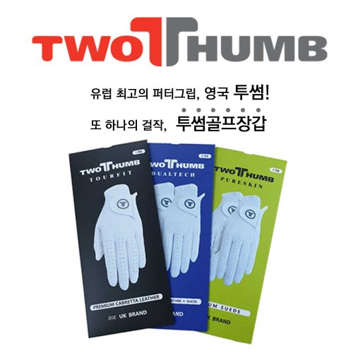 [에이앤와이] 투썸(TWOTHUMB) 남성 골프 장갑