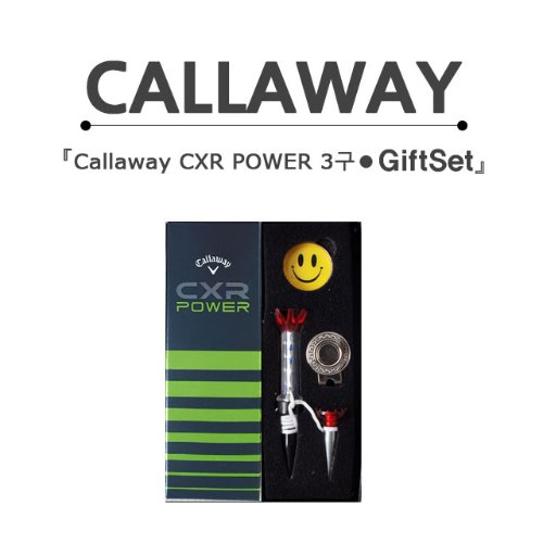 [에이앤와이] 캘러웨이 CXR POWER 3구+자석티볼마커(랜덤발송) 세트