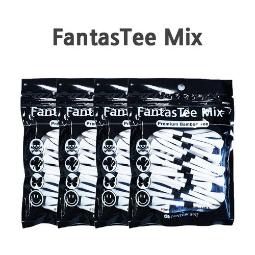 [에이앤와이] FantasTee Mix (판타스티믹스83mm-20개,38mm-10개) 4개입