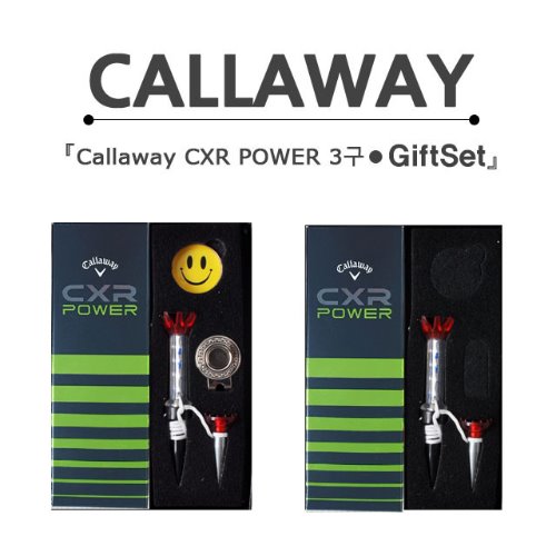 [에이앤와이] 캘러웨이 CXR POWER 3구 선물세트